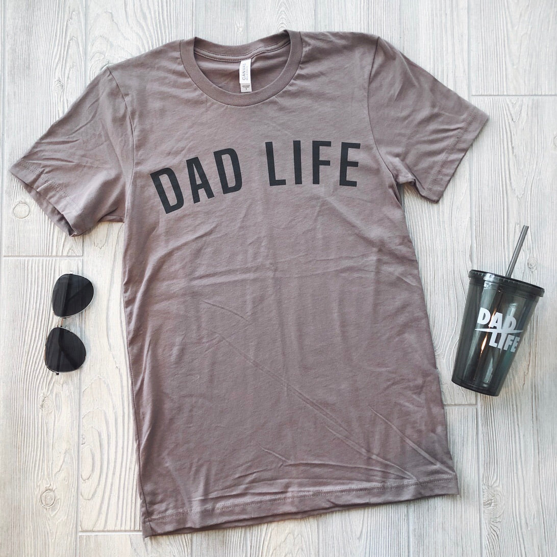Dad Life Block • Sandstone Tee
