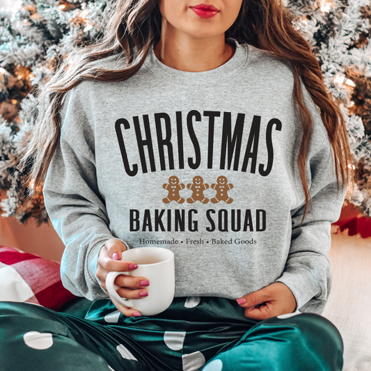 Baking Squad • Gray Pullover
